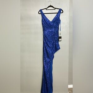 IEENA for Mac Duggal Cocktail Maxi Dress